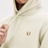 Fred Perry Fleece Hooded Sweater Oatmeal
